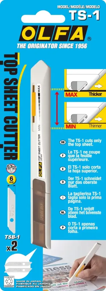 TOP SHEET OLFA CUTTER