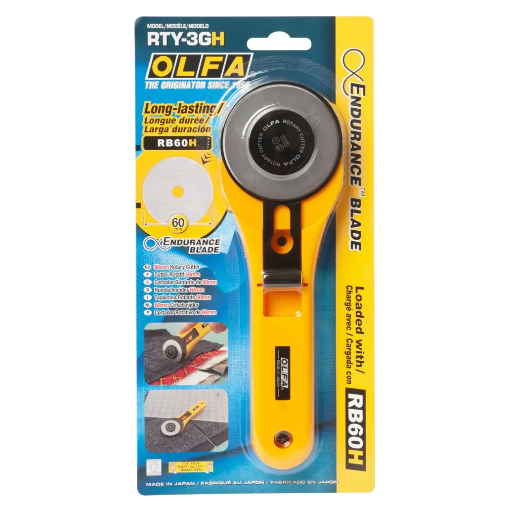 60MM STRAIGHT HANDLE ROTARY CUTTER