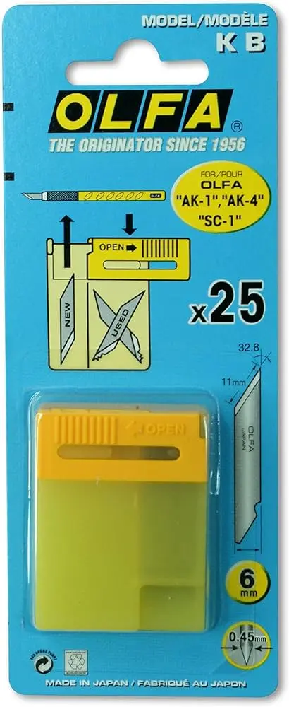 LAME POUR COUTEAU OLFA AK-4/AK-5 5/B