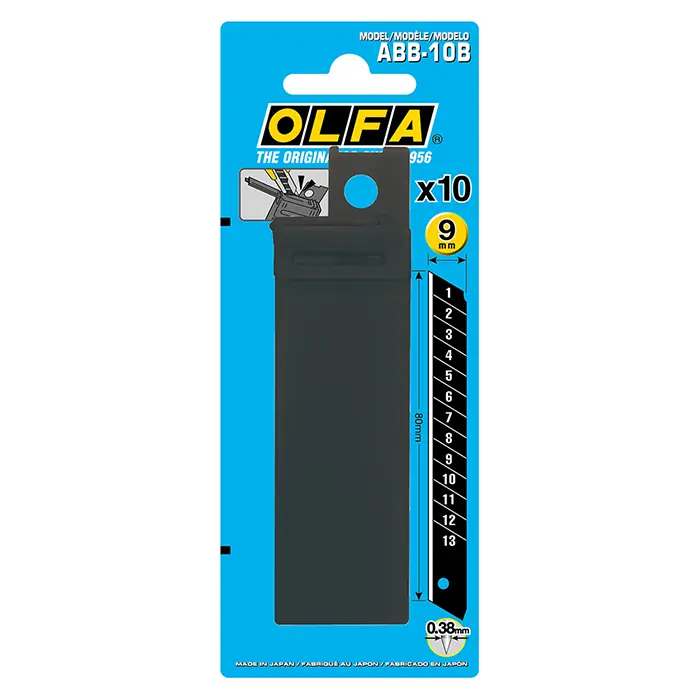 LAMES POUR COUTEAUX OLFA ABB 10/B