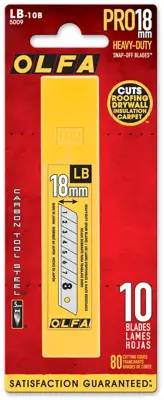 LAMES POUR COUTEAUX OLFA LB 10/BTE