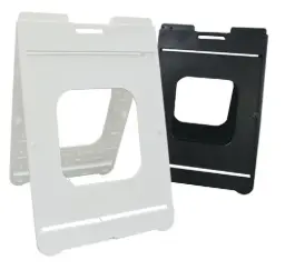 A-FRAME SANDWICH BOARD SIMPO SIGN II 22" X 28" WHITE