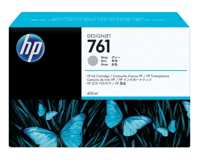 HP 761 400mL Gray Original Ink Cartridge