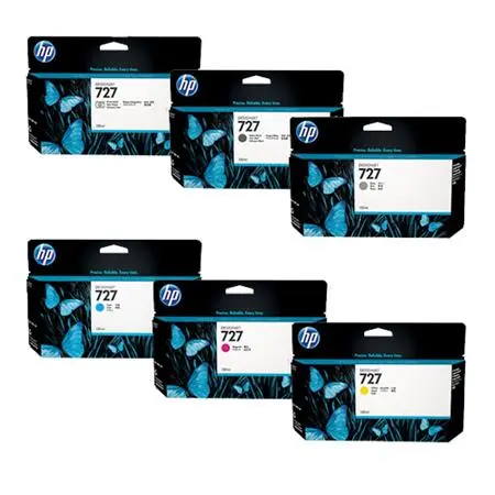 HP727 - Cartouche d'encre Cyan 130 ml