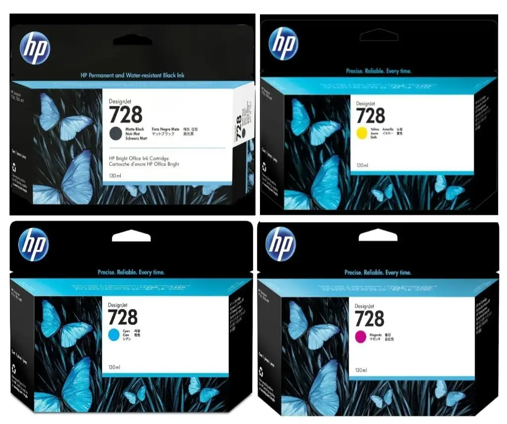 HP728 - Ink Cartridge Cyan 130 ml