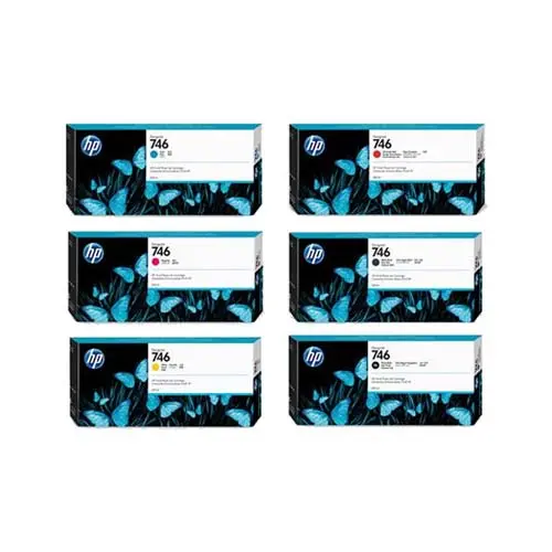 HP746 - Cartouche d'encre Cyan 300 ml