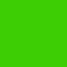 069 GREEN FLUORESCENT - 4 MIL. VINYLE COULÉ