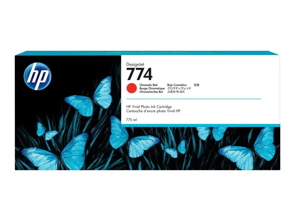 HP774 - CHROMATIC RED CARTRIDGE