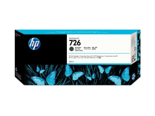[HP726INK] HP726 - BLACK INK CARTRIDGE 300 ML