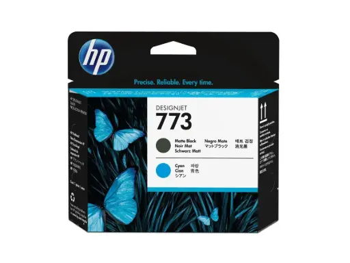 [HP773PH] HP773 - TÊTE D'IMP. NOIR MAT / CYAN