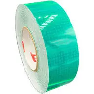 [V82-3145-W6xL150] REFLECTIVE TAPE V82 GREEN