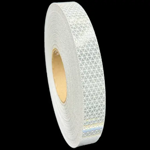 [V98-015267-010150-W1xL150] 015 BLANC PRISMATIQUE RÉTRO-RÉFLÉCHISSANT CONFORMABLE