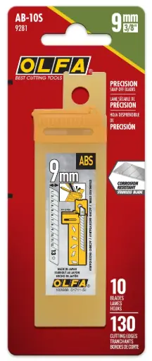 [AB10S] BLADES FOR OLFA CUTTER PA-2 10/B